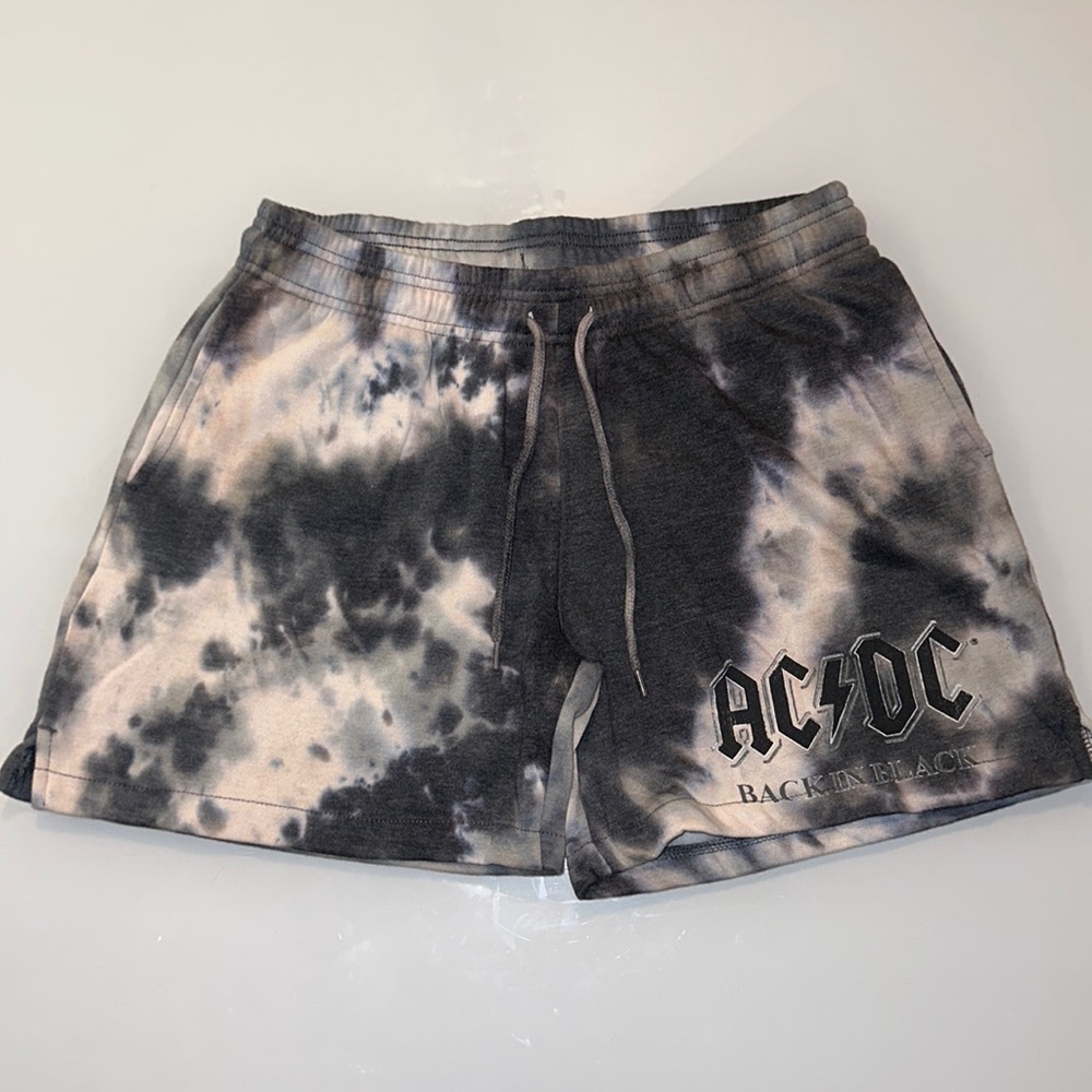 ACDC Back in Black Shorts
